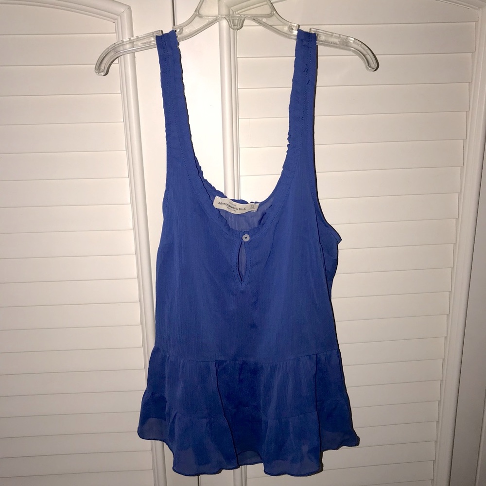 Sheer tank top